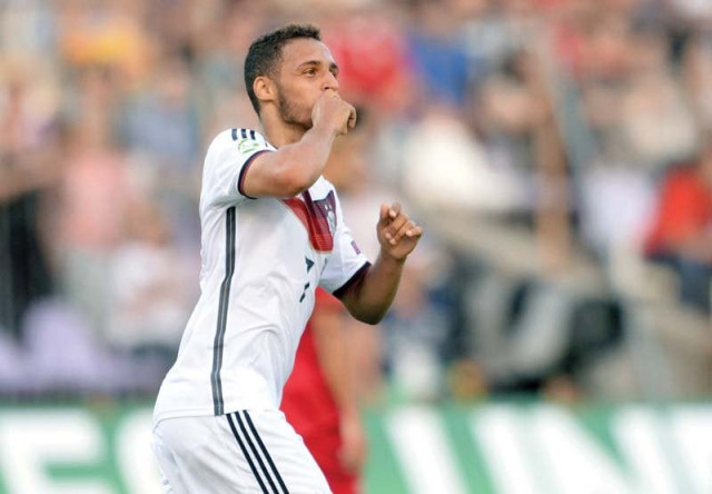 hany mukhtar finished with a hat trick for germany who comfortably cruised to an 8 1 win against fiji photo file afp hany mukhtar finished with a hat trick for germany who comfortably cruised to an 8 1 win against fiji photo file afp