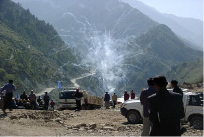 three labourers killed 16 injured