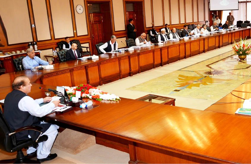 prime minister nawaz sharif chairing the national economic council photo pid