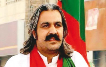 lg polls aftermath pti s ali amin gandapur surrenders to police