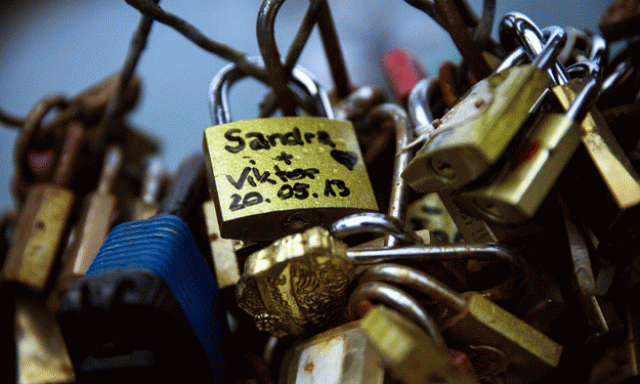 close to one million locks weighing 45 tonnes are due to be cut off over the next few days photo reuters close to one million locks weighing 45 tonnes are due to be cut off over the next few days photo reuters