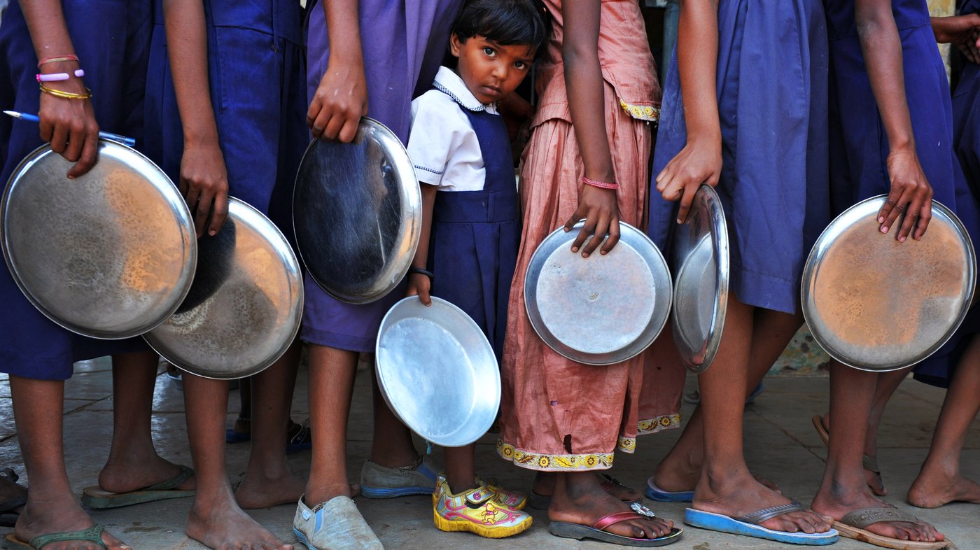 high tech kitchen are hoping to turn around the shocking reputation of india 039 s free school lunch scheme photo npr