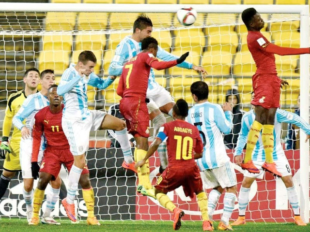 ghana hustled the highly rated argentinians pulling apart their defence with pace and clever passing photo afp ghana hustled the highly rated argentinians pulling apart their defence with pace and clever passing photo afp