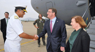 india us clear two ground breaking defence projects as carter holds talks india us clear two ground breaking defence projects as carter holds talks