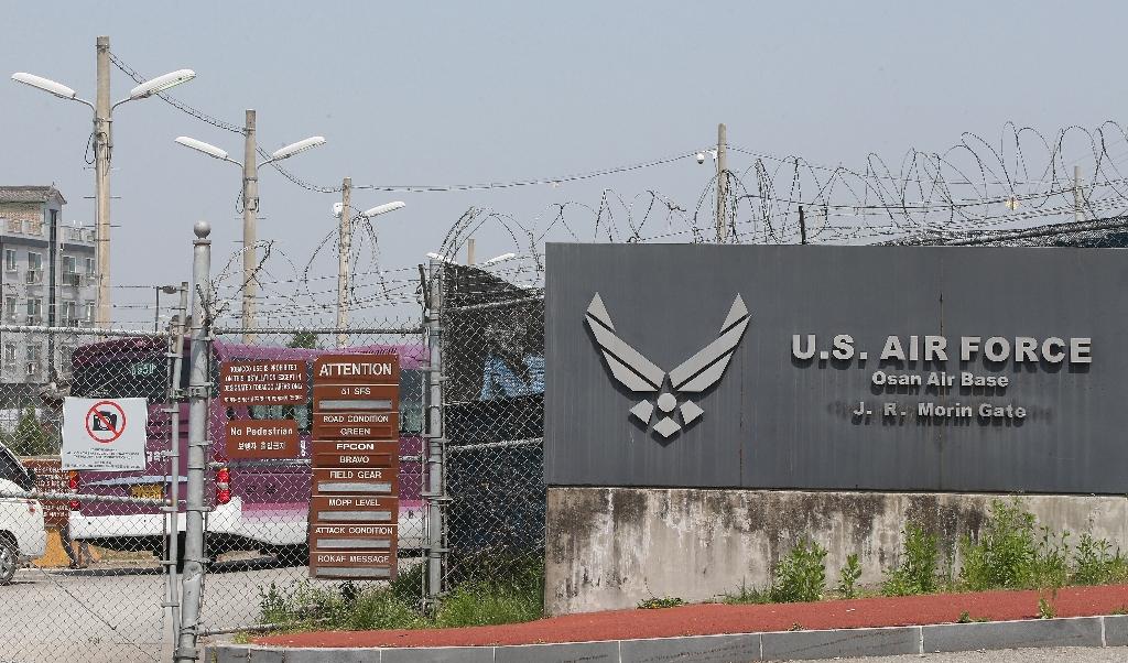 the us military said there was quot no risk quot to the public after the live anthrax sample was sent to the osan air force base in pyeongtaek south korea photo afp