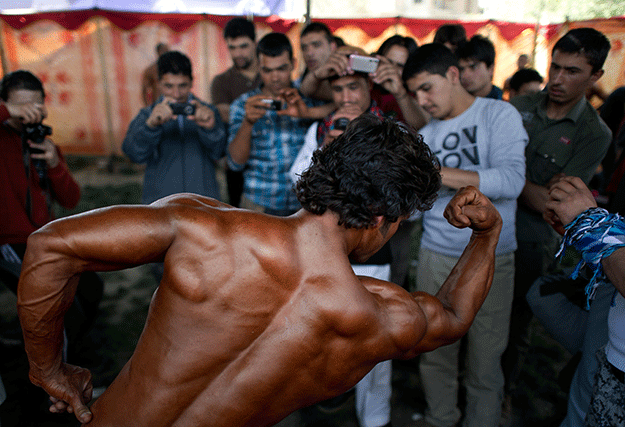 file photo of a previous body building competition photo afp