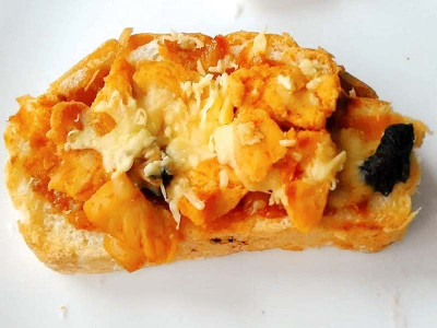 recipe chicken pizza bun