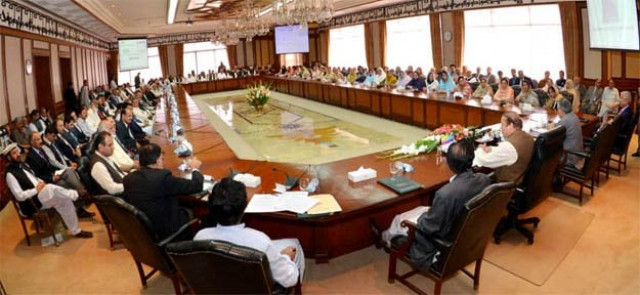 pm nawaz sharif chairing a pre budget meeting photo express pm nawaz sharif chairing a pre budget meeting photo express
