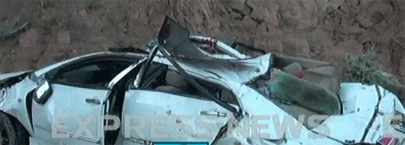 six family members killed as car falls in ditch in bannu