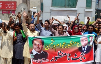 protest budget 2015 2016 made on imf s terms says pti protest budget 2015 2016 made on imf s terms says pti