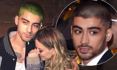 greenhairdontcare zayn malik debuts new look