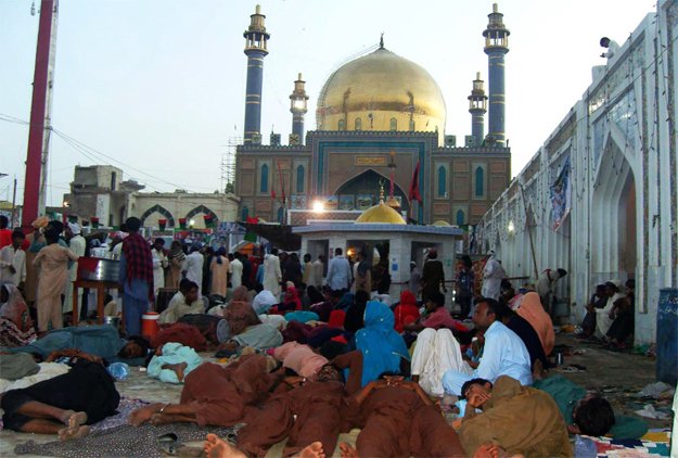 six people died of heatstroke in the town of sehwan sharif photo online