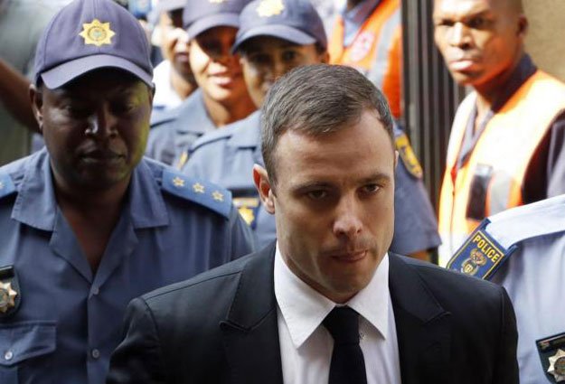 south african olympic and paralympic sprinter oscar pistorius arrives at the north gauteng high court in pretoria october 16 2014 photo reuters