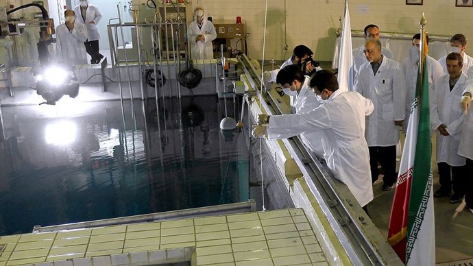 a file photo of tehran 039 s research reactor centre photo afp