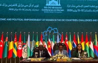 a panel of the 9th session of the islamic conference on women in islamabad on monday oic a panel of the 9th session of the islamic conference on women in islamabad on monday oic