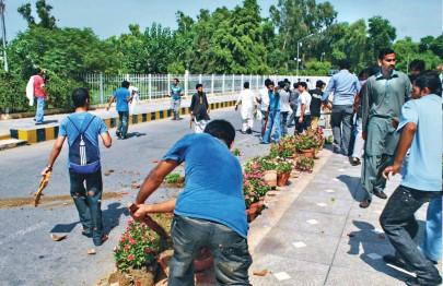 9 arrested students released