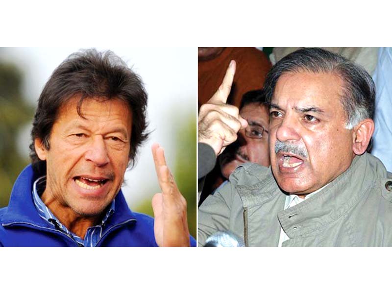 pti chief visits bereaved family blames sharif brothers for politicising police