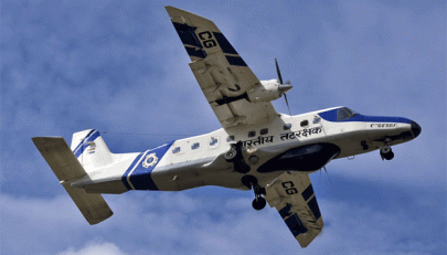 search on for missing india coast guard plane