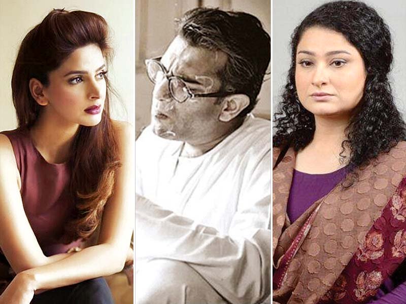 sarmad khoosat will play manto sania saeed his wife while saba qamar will be seen as noor jehan photos publicity