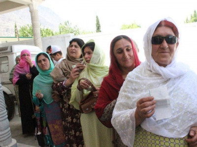 the poll in gilgit baltistan the poll in gilgit baltistan