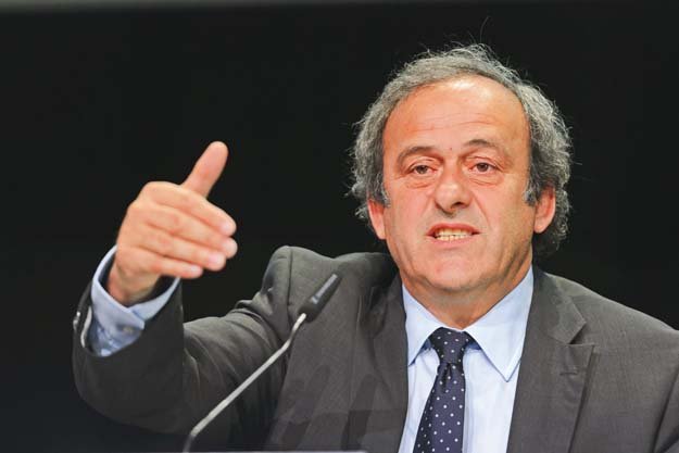 platini turned against blatter and was one of the most strident voices calling for fifa president to stand down photo file
