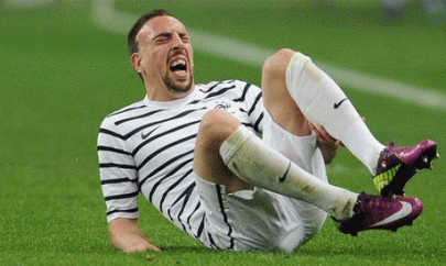 ankle injury a catastrophe for bayern s franck ribery ankle injury a catastrophe for bayern s franck ribery