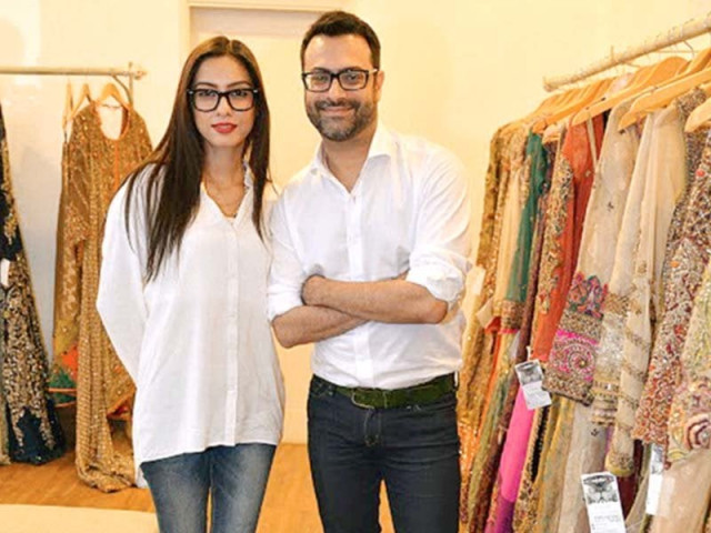 model noor bhatti and designer kamiar rokni among others were present at the launch photo publicity model noor bhatti and designer kamiar rokni among others were present at the launch photo publicity
