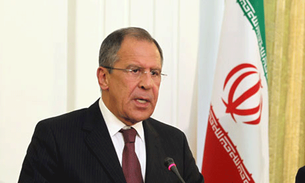 russian foreign minister sergei lavrov at this week 039 s press conference in tehran photo afp