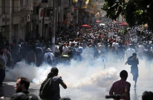 turkish riot police used tear gas to disperse protesters during a 2013 rally against the demolition of taksim gezi park in istanbul photo afp turkish riot police used tear gas to disperse protesters during a 2013 rally against the demolition of taksim gezi park in istanbul photo afp