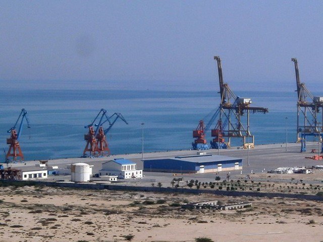pm announced to make gwadar a duty free port photo afp