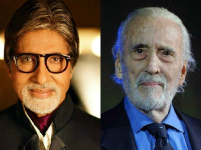 christopher lee and amitabh bachchan played golf together once it was wonderful christopher lee and amitabh bachchan played golf together once it was wonderful