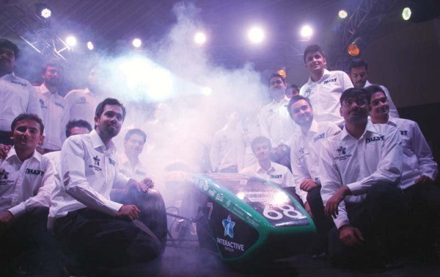 the team of nust students who designed and built nas15 pose with their contender they hope to get in the top 35 this year in the world s biggest student motorsport event formula student 2015 photo athar khan express the team of nust students who designed and built nas15 pose with their contender they hope to get in the top 35 this year in the world s biggest student motorsport event formula student 2015 photo athar khan express