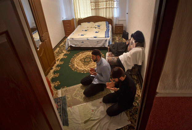 students pray in corridors classrooms and forgotten corners of the campus because of no prayer room photo reuters file