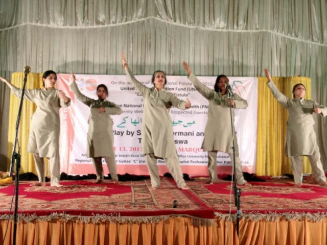 actors perform at palm marquee hall university road photo muhammad iqbal express actors perform at palm marquee hall university road photo muhammad iqbal express
