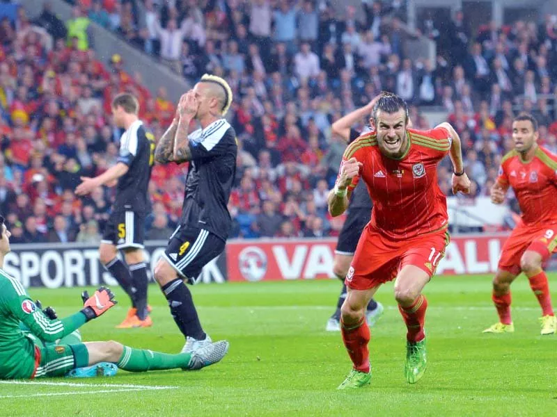 bale s goal means wales are touching distance away from qualifying for their first major tournament since 1958 photo afp bale s goal means wales are touching distance away from qualifying for their first major tournament since 1958 photo afp
