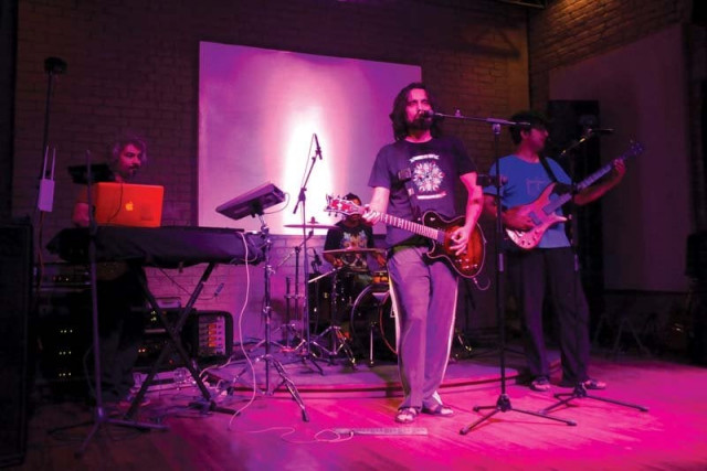 the band performed a few classics at the unveiling ceremony in lahore photo malik shafiq express the band performed a few classics at the unveiling ceremony in lahore photo malik shafiq express