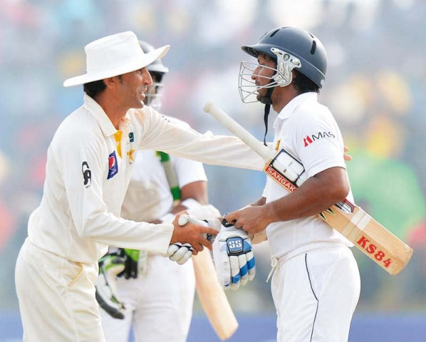 kumar sangakkara has singlehandedly blunted pakistani bowlers with his batting time and again in a glorious 13 year spell that started with a double century in lahore photo afp kumar sangakkara has singlehandedly blunted pakistani bowlers with his batting time and again in a glorious 13 year spell that started with a double century in lahore photo afp