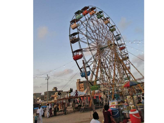 the moving circus in korangi provides residents with an escape from the bustle of the city according to photographer zain photo courtesy the school of writing the moving circus in korangi provides residents with an escape from the bustle of the city according to photographer zain photo courtesy the school of writing