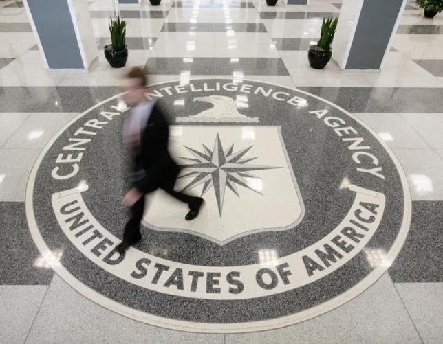 the lobby of the cia headquarters building in mclean virginia photo reuters