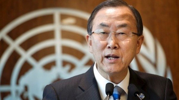 the un chief ban ki moon has asked for an immediate stop to fighting in yemen to observe ramazan photo afp