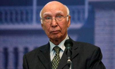 aziz urges international community to take note of rising tensions between pakistan india