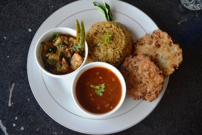 a south indian thali for pakistani taste buds