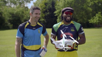 pakistan take note gayle pietersen attempt to strike down drones pakistan take note gayle pietersen attempt to strike down drones