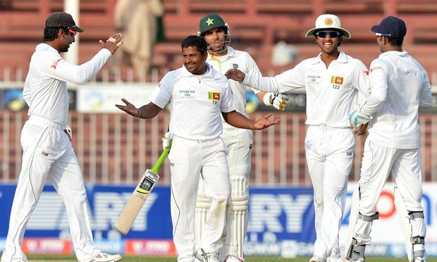 herath s tweakers have yielded him 88 wickets in 17 tests only photo file afp