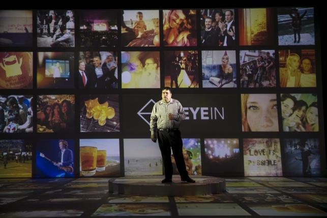 ido sadeh chief operating officer of mobli media inc an israeli start up speaks during the company 039 s launch in tel aviv israel june 15 2015 photo reuters