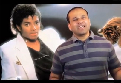 video one pound fish man s heartwarming tribute to the king of pop