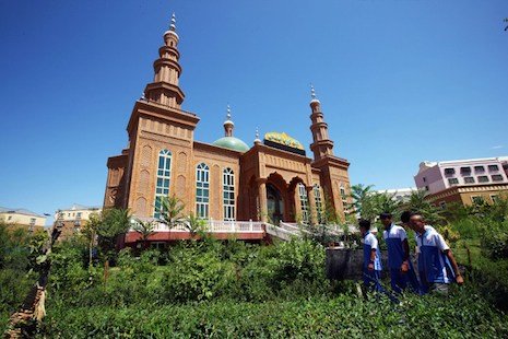 mosque in hami xinjiang photo afp