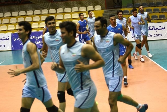 a file picture taken on july 8 2014 shows iran 039 s volleyball national team players warming up during a training session at azadi sports hall in tehran a ban on women attending iran 039 s male volleyball internationals against the united states has triggered a debate about their role in society a sensitive topic in the islamic republic photo afp a file picture taken on july 8 2014 shows iran 039 s volleyball national team players warming up during a training session at azadi sports hall in tehran a ban on women attending iran 039 s male volleyball internationals against the united states has triggered a debate about their role in society a sensitive topic in the islamic republic photo afp
