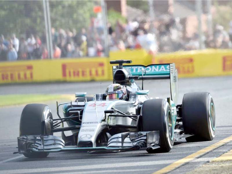 hamilton remains the man to beat as he drives and races with an incomparable lan and cool photo afp