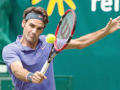 halle open federer inches closer to successful title defence halle open federer inches closer to successful title defence